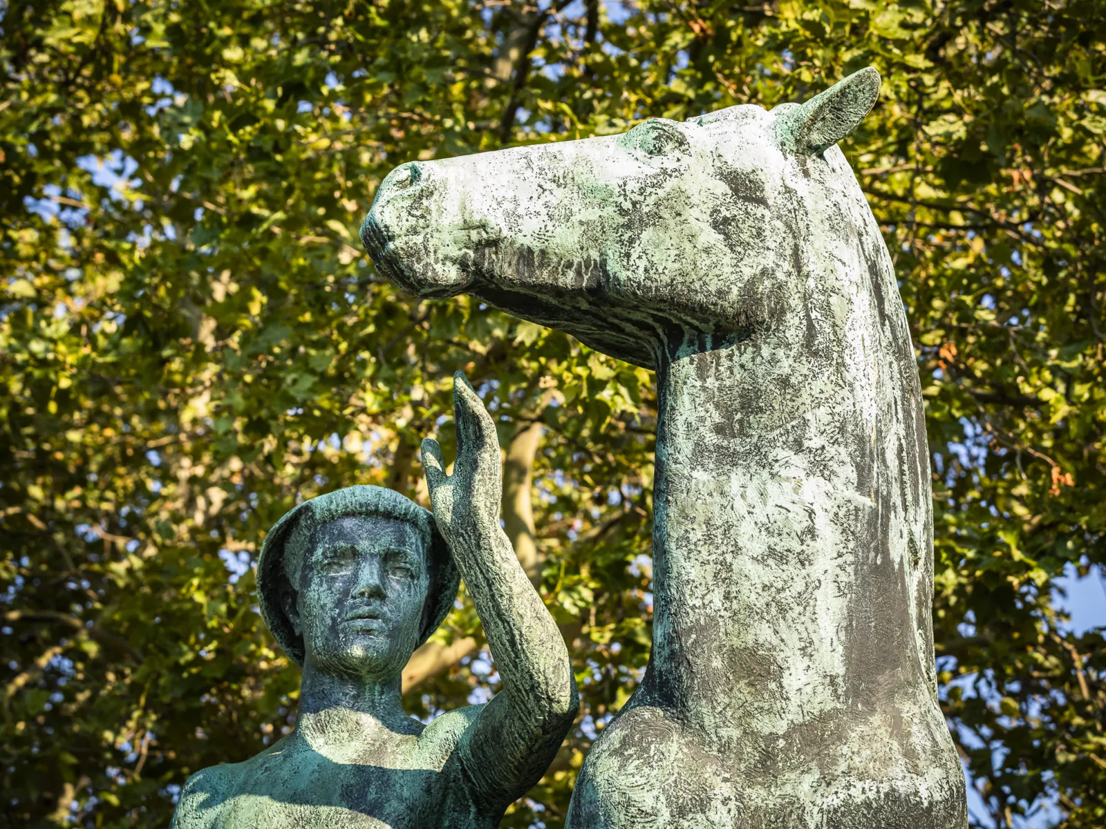 Hermann Scheuernstuhl | Homme avec cheval